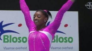 2013 AllAround Champ Simone Biles  Universal Sports [upl. by Ahseem29]