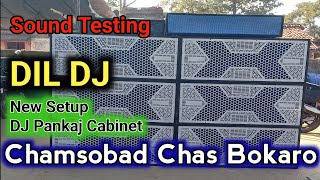 Dil Dj Sound Testing 3×15 tranding dj setup Dj pankaj cabinet djroyalfan djpankaj [upl. by Atnicaj]