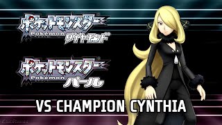 Pokémon Diamond amp Pearl Champion Cynthia Battle Remix [upl. by Ydoow]