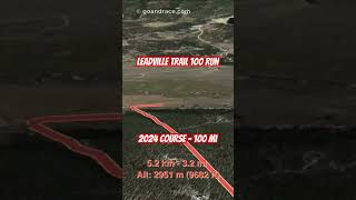 Leadville Trail 100 Run 2024 fly over the 100 mi course [upl. by Meeki]