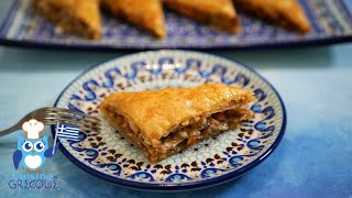 Le BAKLAVA  Pâtisserie croquante aux noix et aux amandes  Cuisine à la grecque [upl. by Gerius]