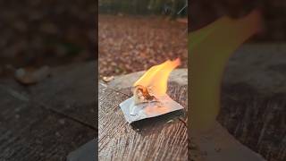 Wasserfester Feuerstarter aus einfachsten Mitteln survival bushcraft outdoor camping [upl. by Teplica]