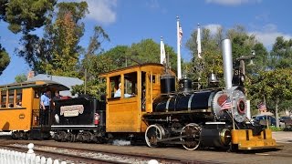 Old Poway Park Steam Train [upl. by Blatman]