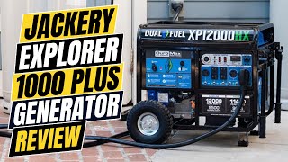 DuroMax XP12000HX Dual Fuel Portable Generator Review Pros amp Cons Explained [upl. by Iruahs]