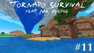 Minecraft Tornado Survival S1E11 Struck On Impact [upl. by Hollie]