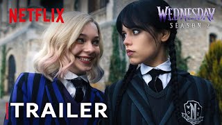 Wednesday Addams Season 2  First Trailer  Jenna Ortega  Netflix [upl. by Asela]