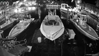 OutofControl Boat Goes Airborne and Crashes Into Seawall [upl. by Beryle]