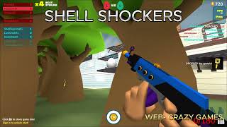 SHELL SHOCKERS ULTIMATE SHOOTING GAME EGG WAR WEB CRAZY GAMES CRAZE FF [upl. by Tamaru772]