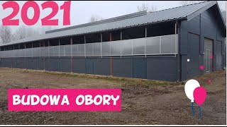 Budowa obory na opasy 2021 MegaGarage [upl. by Goodspeed]