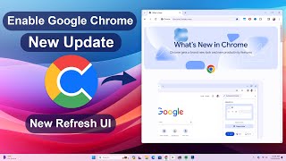 How to Enable Google Chrome New Refresh UI 2023  Google Chrome Update [upl. by Halonna]