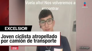 Colocan bici blanca por muerte de ciclista suspenden ramal [upl. by Bannon]