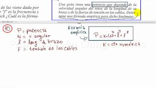 Ecuaciones Dimensionales  Ejerc 910 de 10 [upl. by Attenauqa]