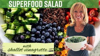 Vegan Super Food Salad Changed My Life  Kathys Vegan Kitchen [upl. by Aicatsan]