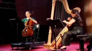 Massenet Meditation Pia Segerstam cello Heloise Dautry harpe [upl. by Groos277]