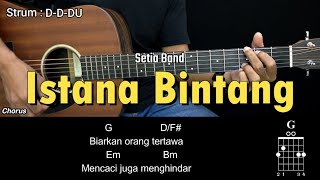 Istana Bintang  Setia Band  Tutorial Chord Gitar Mudah dan Lirik [upl. by Auod]