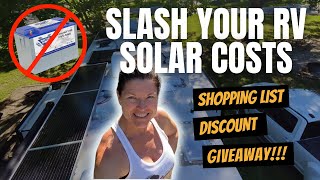 How to Solar Power EVERYTHING amp RV Off Grid  RV Solar Costs  Redodo Batteries 1 year review [upl. by Enimajneb]