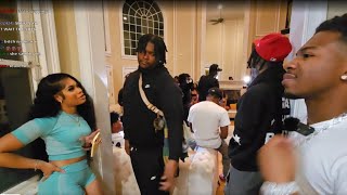 Deshae Frost Goes To Influencer House W Don Brooklyn amp Mel Mel [upl. by Matless]