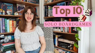 Top 10 Solo Boardgames [upl. by Anaig]