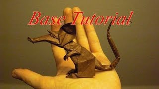 Origami Rat Eric Joisel Tutorials for folding and shaping [upl. by Adym]