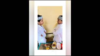 Making Bhel Recipe for party with joy by class 2 students alfalahenglishconventmotala [upl. by Bithia977]