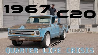 1967 Chevy C20 Walk Around Cammed LS [upl. by Oni]