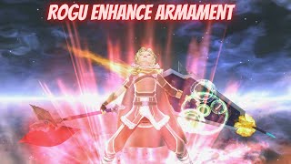 Sword Art Online Alicization Lycoris Rogu Enhance Armament [upl. by Esorrebma677]