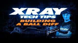 XRAY TECH TIPS  Building a Ball Diff on XB2 [upl. by Nyllewell]