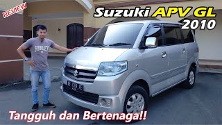 Review Suzuki APV GL 2010  MPV paling bandel dikelasnya Variasi simpel bikin manis Carvlog [upl. by Fotinas]