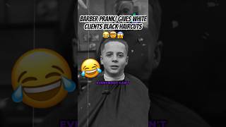 White Clients Get BLACK Hairstyles  Barbers Hilarious Prank 😱🤣😅 [upl. by Amin]