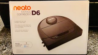 NEATO BOTVAC D6 UNBOXING [upl. by Anem]