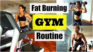 My Fat Burning GYM Routine Treadmill Interval Running [upl. by Rednirah]