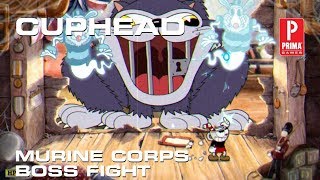 Cuphead  Murine Corps Boss Fight Perfect Run [upl. by Hollah527]