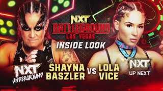 A Inside Look Of Shayna Baszler VS Lola Vice [upl. by Catlin]