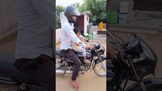 Papa wala halmet ⛑️ bhul jate hai 😄😇funny shorts trending [upl. by Egroej]