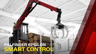 PALFINGER EPSILON SMART CONTROL – The new assistant system for timber cranes [upl. by Aerdnuahs]