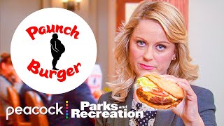 Parks and Rec but its just Paunch Burger being the WORST company  Parks and Recreation [upl. by Arodnap]