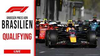 Großer Preis von Brasilien Das Qualifying  Formel 1 Live Watchparty [upl. by Decca]