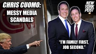 Where is Chris Cuomo now after his CNN firing  Messy Media Scandals [upl. by Ehman]