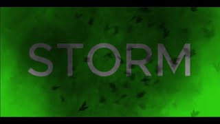 STORM GREEN SCREEN OVERLAY [upl. by Ajiat]