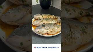 🐟🥕 OvenRoasted Sea Bream with Flavorful Vegetables 🌿🍽️ [upl. by Ateloiv]