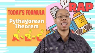 Pythagorean Theorem Rap Song  Math  Excel Academy [upl. by Maude31]