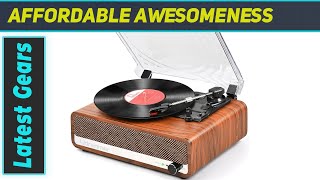 reviewImmerse in Vintage Vibes Udreamer Vinyl Record Player Review [upl. by Larsen315]