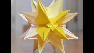 Kusudama estrella Ostrum [upl. by Nikki]