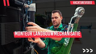 Monteur Landbouwmechanisatie Kraakman Regio NoordBrabant  Vacaturevideo [upl. by Eannaj]