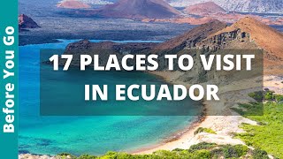 Ecuador Travel Guide 17 BEST Places to visit in Ecuador amp Top Things to Do [upl. by Aldo]