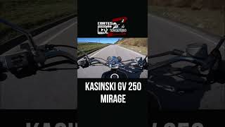 Cortes Rodolfinho da Z KASINSKI GV 250 MIRAGE [upl. by Ayenat]