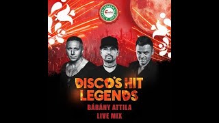 Bárány Attila Live Mix  Discos Hit Legends Csabai Kolbászfesztivál 2024 10 27 [upl. by Einhpad]