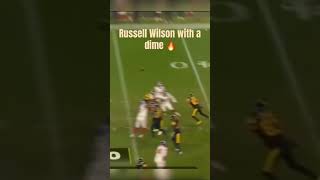 Russell Wilson is popping off football nfl highlights trending crazy chill steelers [upl. by Suedama623]