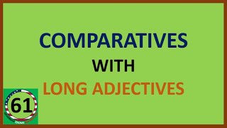 comparatives part 1 [upl. by Avah]