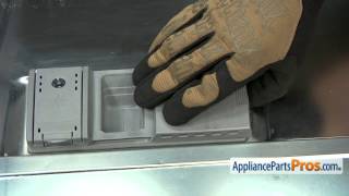 How To BoschThermadorGaggenau Detergent Lid 00166621 [upl. by Aretta870]